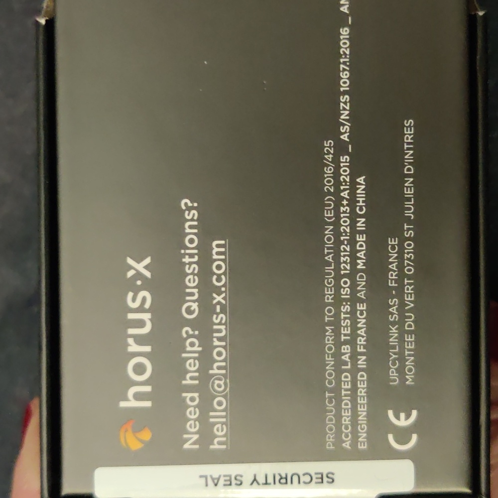Horus-X One, Blue Lightweight Gaming glasses w/ Amber Lens, UNISEX - Picture 9 of 12